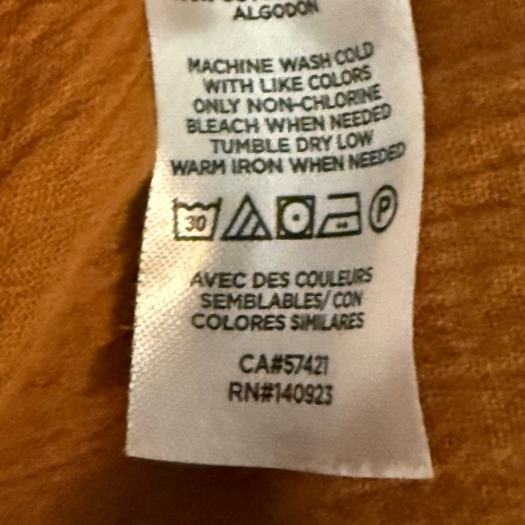 LOFT Orange Gold Bubble Midi Dress Resort Wear - Picture 4 of 4